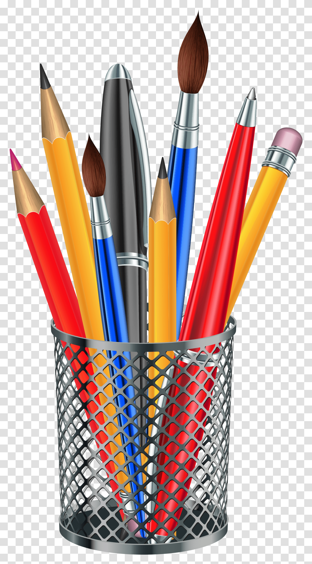 Pencil Brush Clip Art Background Pens And Pencils Clipart, Tool Transparent Png