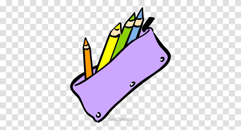Pencil Case Royalty Free Vector Clip Art Illustration, Crayon, Dynamite, Bomb, Weapon Transparent Png
