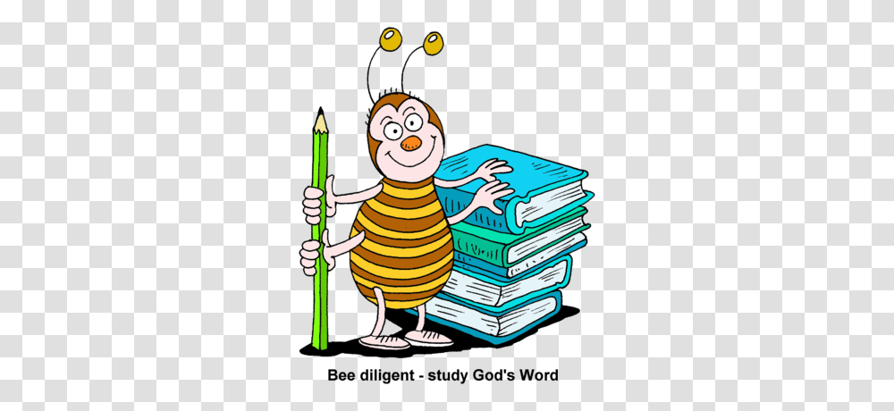 Pencil Clipart Bee, Animal, Invertebrate, Book, Insect Transparent Png