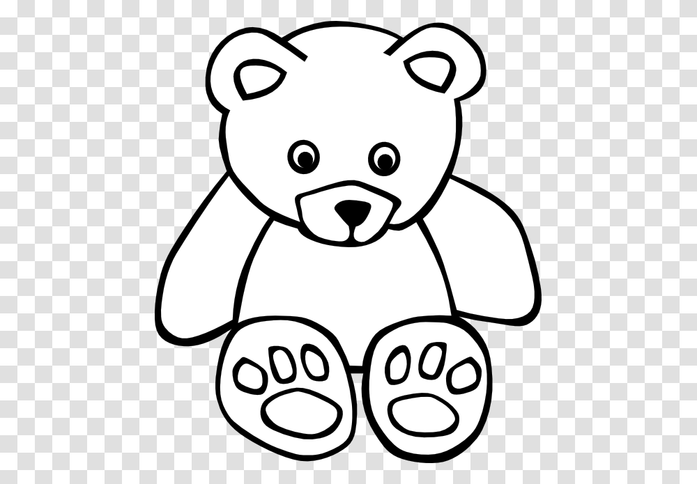 Pencil Clipart Black And White Horizontal Free, Teddy Bear, Toy, Plush Transparent Png