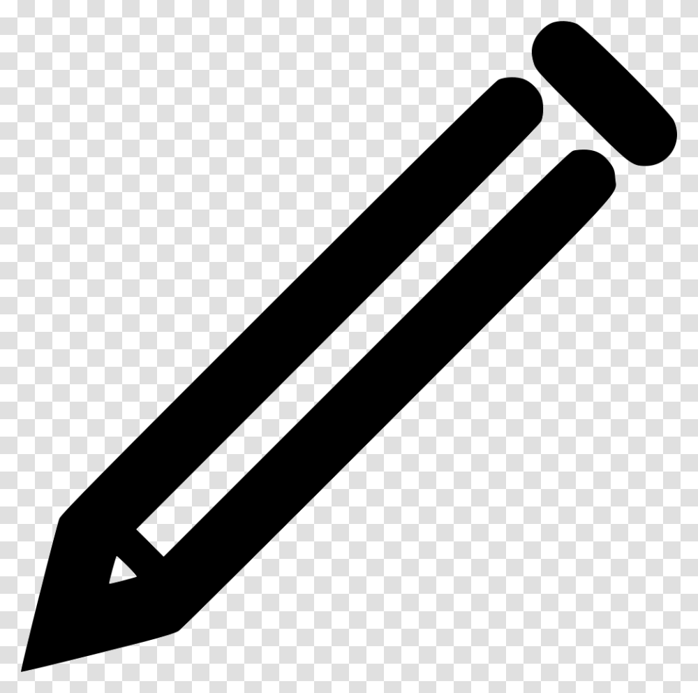 Pencil Edit Write Pen Drawing, Baseball Bat, Team Sport, Sports, Softball Transparent Png