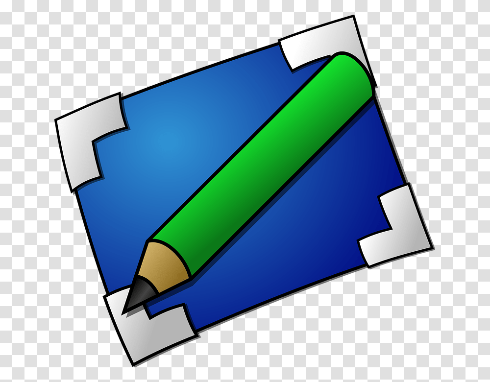 Pencil Green Board Blue Color, Axe, Tool, Crayon Transparent Png