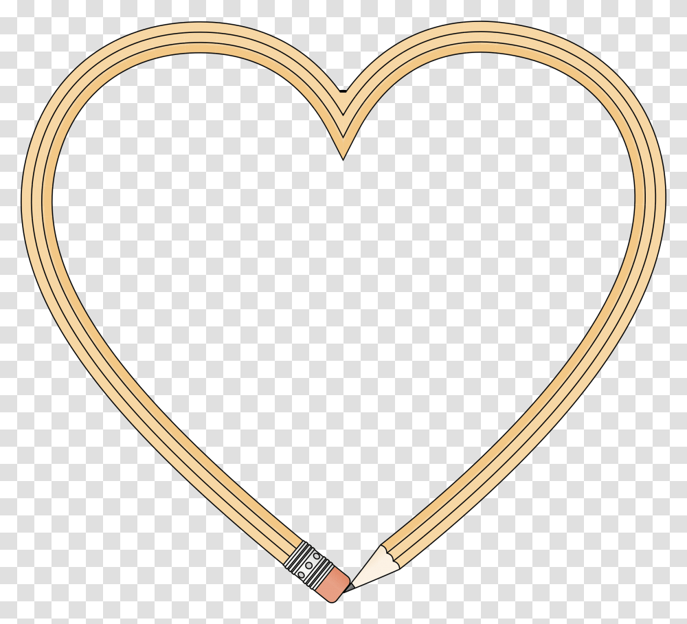 Pencil Heart Clip Arts Pencil Heart Clipart, Bow, Necklace, Jewelry, Accessories Transparent Png