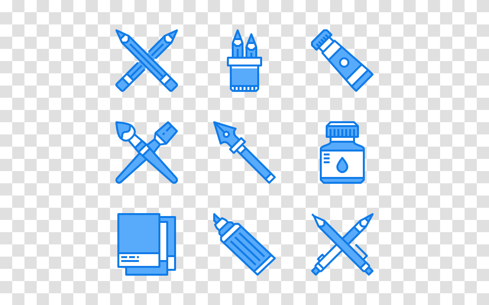 Pencil Icons, Airplane, Aircraft, Vehicle, Transportation Transparent Png