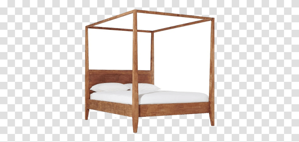 Pencil Post 4 Post Bed, Furniture, Bunk Bed, Canopy, Cushion Transparent Png