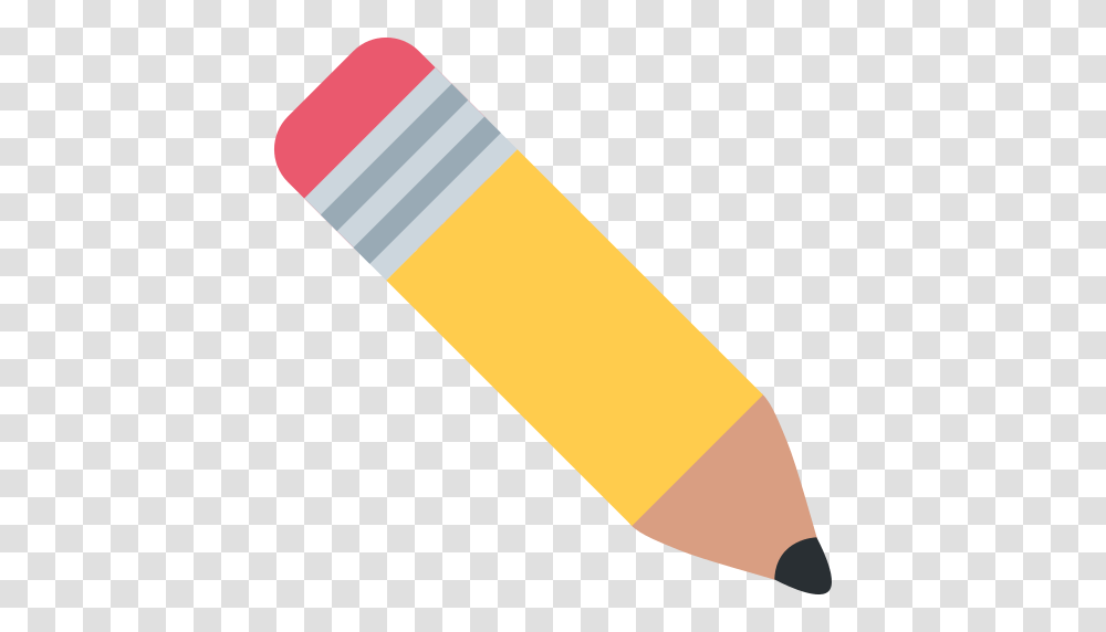 Pencil, Rubber Eraser Transparent Png