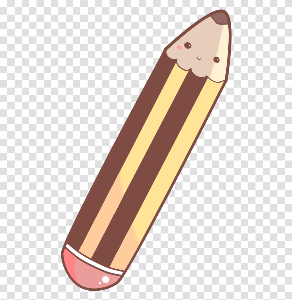 Pencil Skateboard Deck Transparent Png