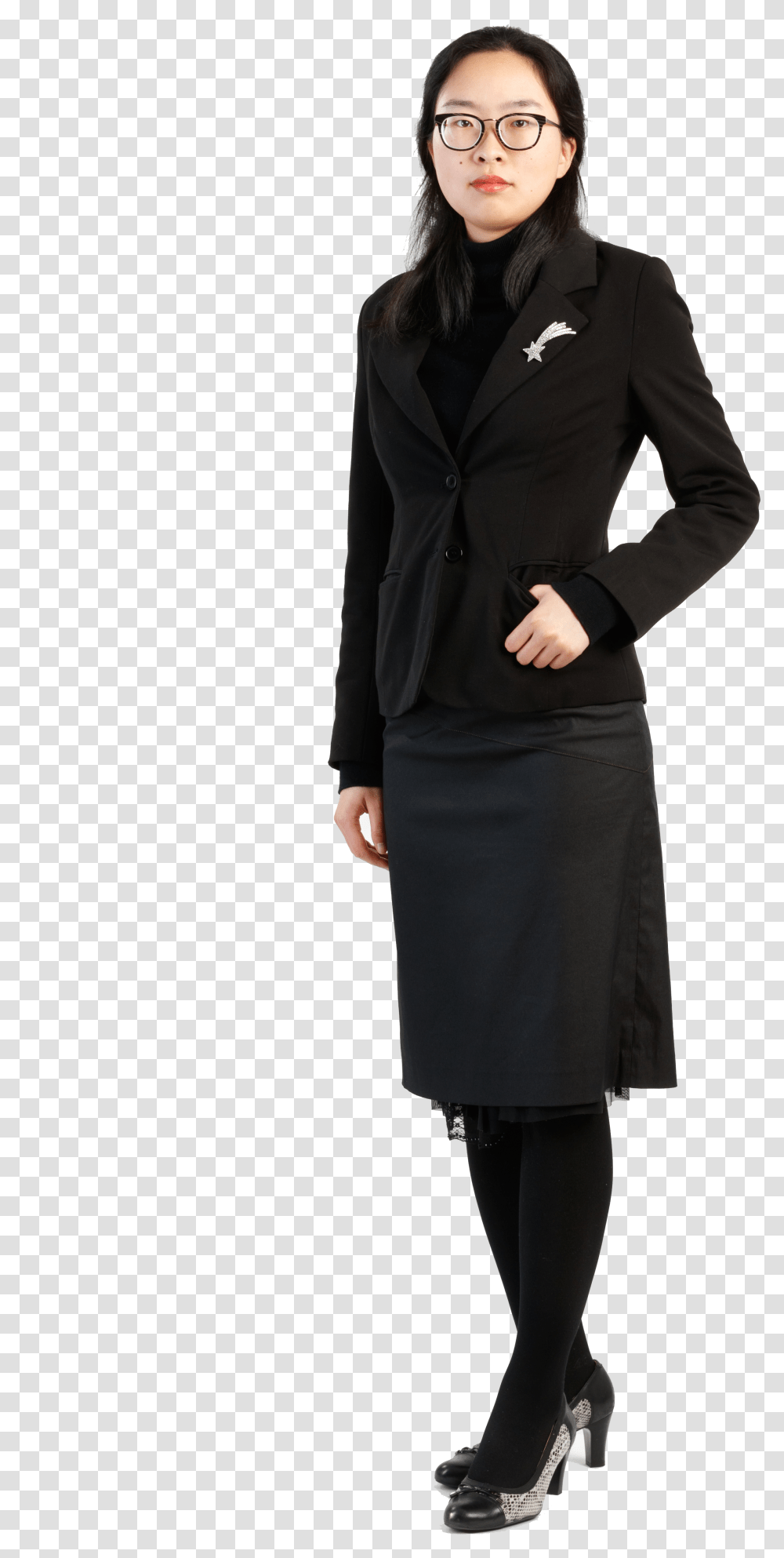 Pencil Skirt, Sleeve, Dress, Long Sleeve Transparent Png