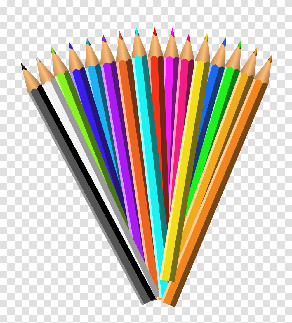 Pencils Clipart, Rug, Brush, Tool, Crayon Transparent Png