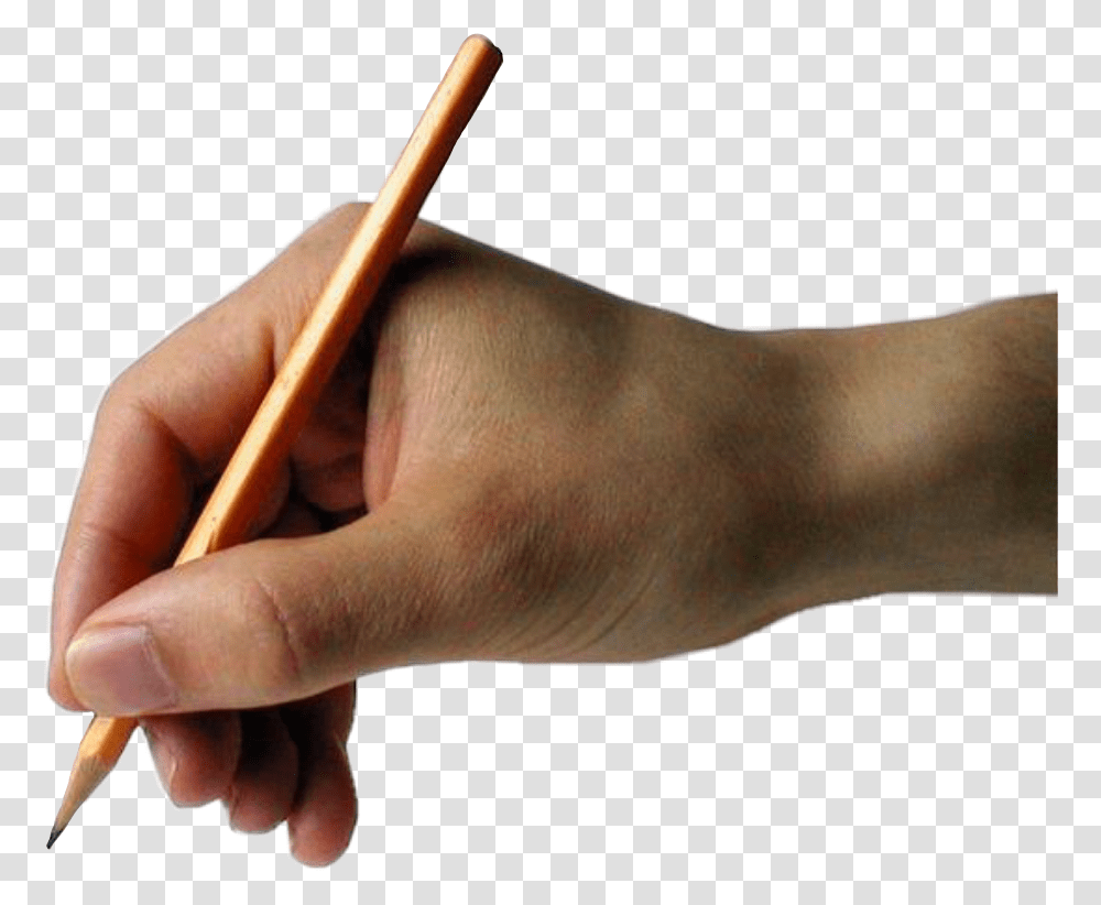 Pencilsketch Hand Drawing Pencil Handwritting Right Handed Writing, Person, Human, Wrist Transparent Png