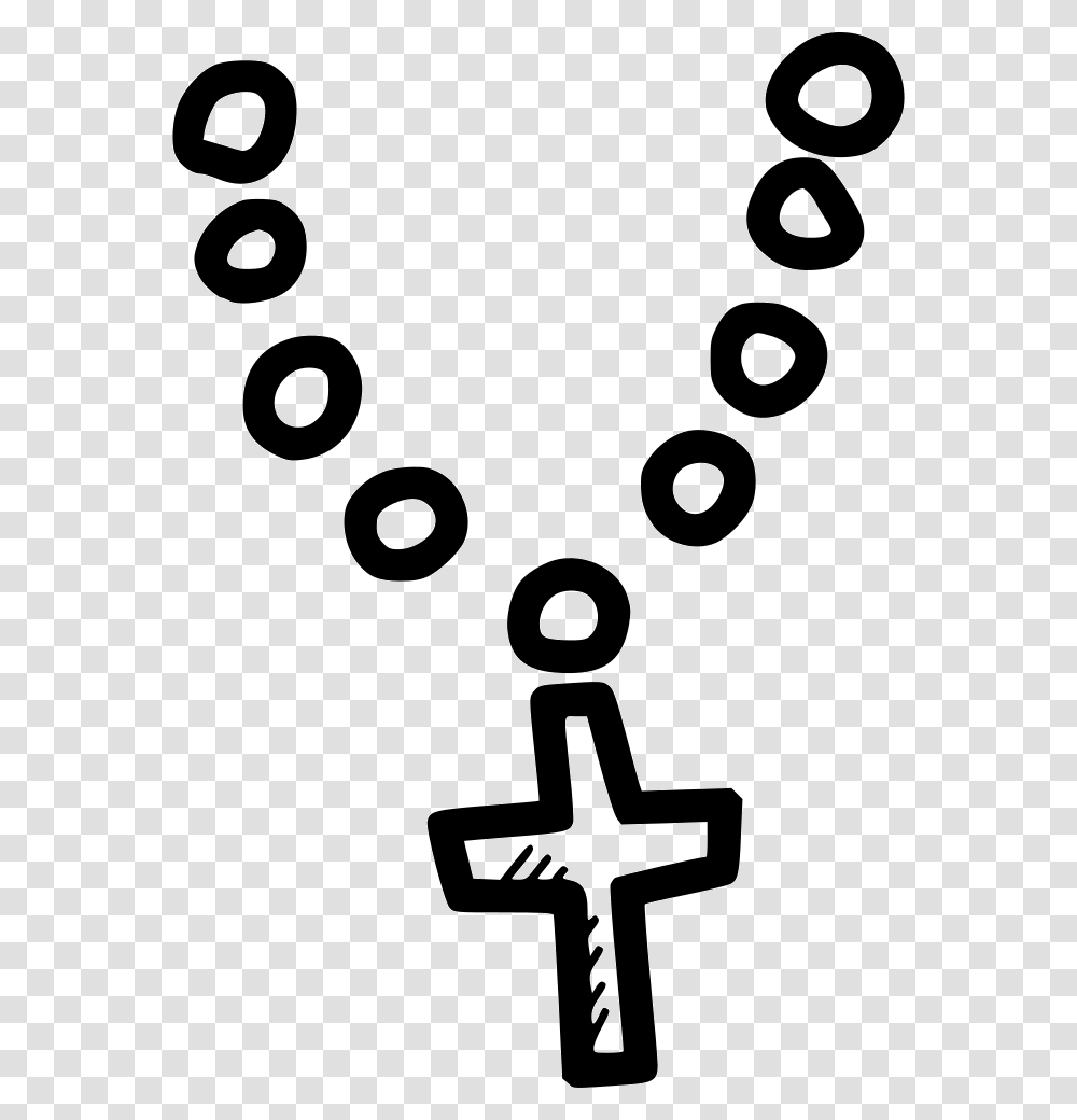 Pendant Cross Holy Christ Jewel Jewelry Christ Jewelry, Stencil, Logo, Trademark Transparent Png