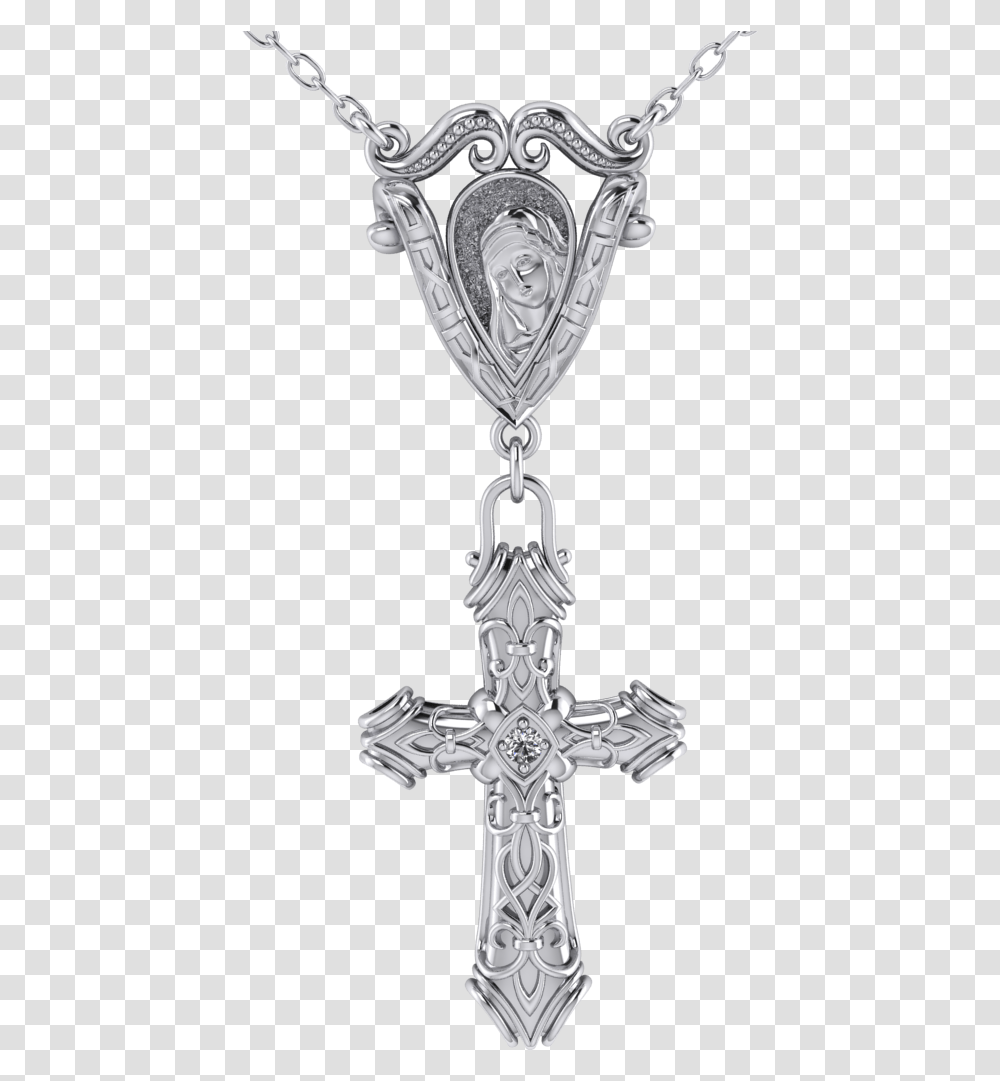 Pendant, Cross, Crucifix, Necklace Transparent Png