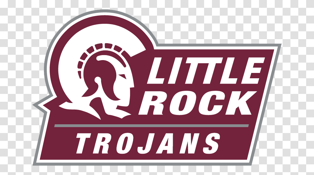 Pending Board Approval The Trojans Will Begin Competing Little Rock Trojans Logo, Sign, Word Transparent Png