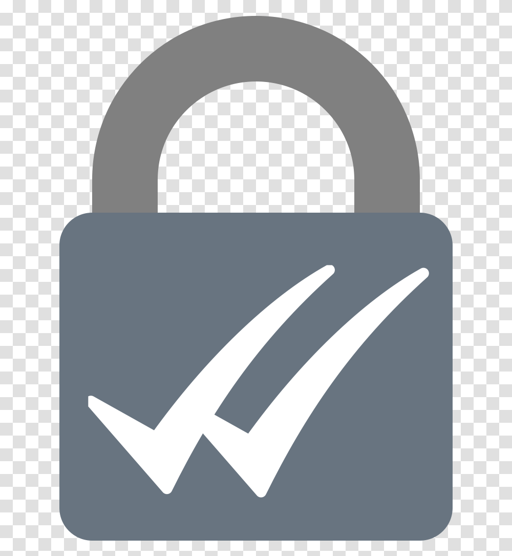 Pending Protection Shackle Double Ticks Sign, Lock, Combination Lock Transparent Png