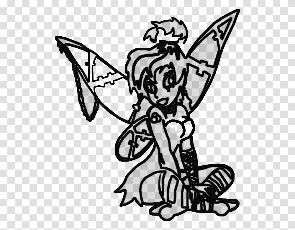 Pending Tinkerbell Requesting A Signature Archive Cartoon, Knight, Sport, Samurai, Bow Transparent Png