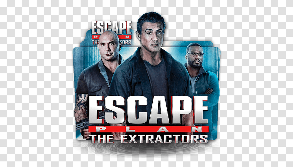 Pendrive Movies Home Escape Plan The Extractors Icon, Person, Word, Advertisement, Poster Transparent Png