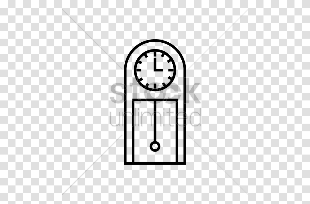 Pendulum Clock Icon Vector Image, Triangle, Polo Transparent Png