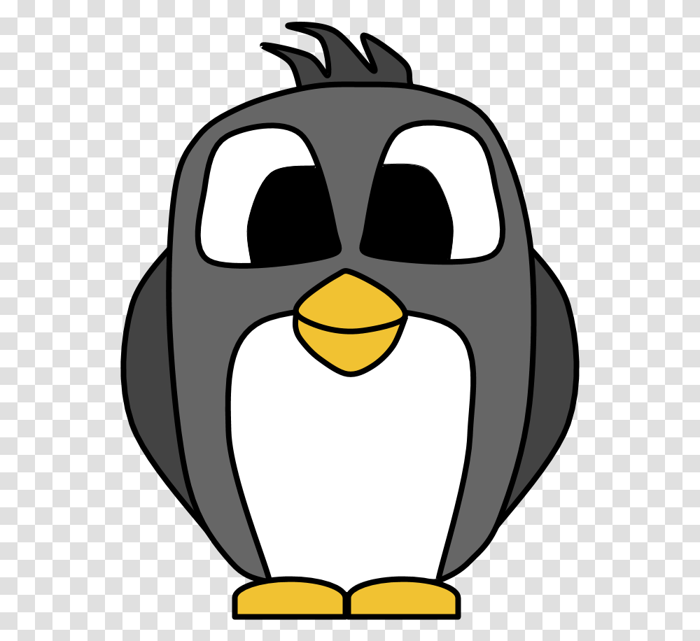 Penguin Big Eyes Cartoon Animal Adlie Penguin, Bird, Soccer Ball, Football, Team Sport Transparent Png