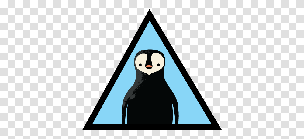 Penguin, Bird, Animal, Triangle Transparent Png