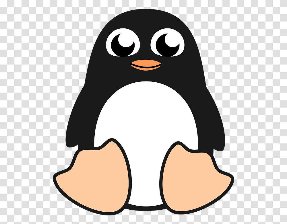 Penguin Bird Linux Free Vector Graphic 1452318 Penguin Art Clip, Animal, King Penguin Transparent Png
