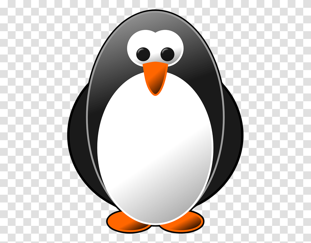 Penguin Clipart Black And White Vector Penguin Clipart, Lamp, Bird, Animal, King Penguin Transparent Png