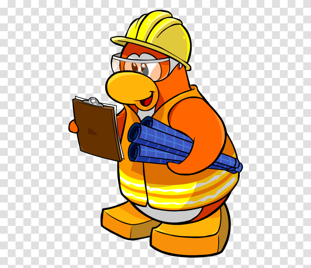 Penguin Clipart Free Download On Webstockreview, Fireman, Helmet, Apparel Transparent Png