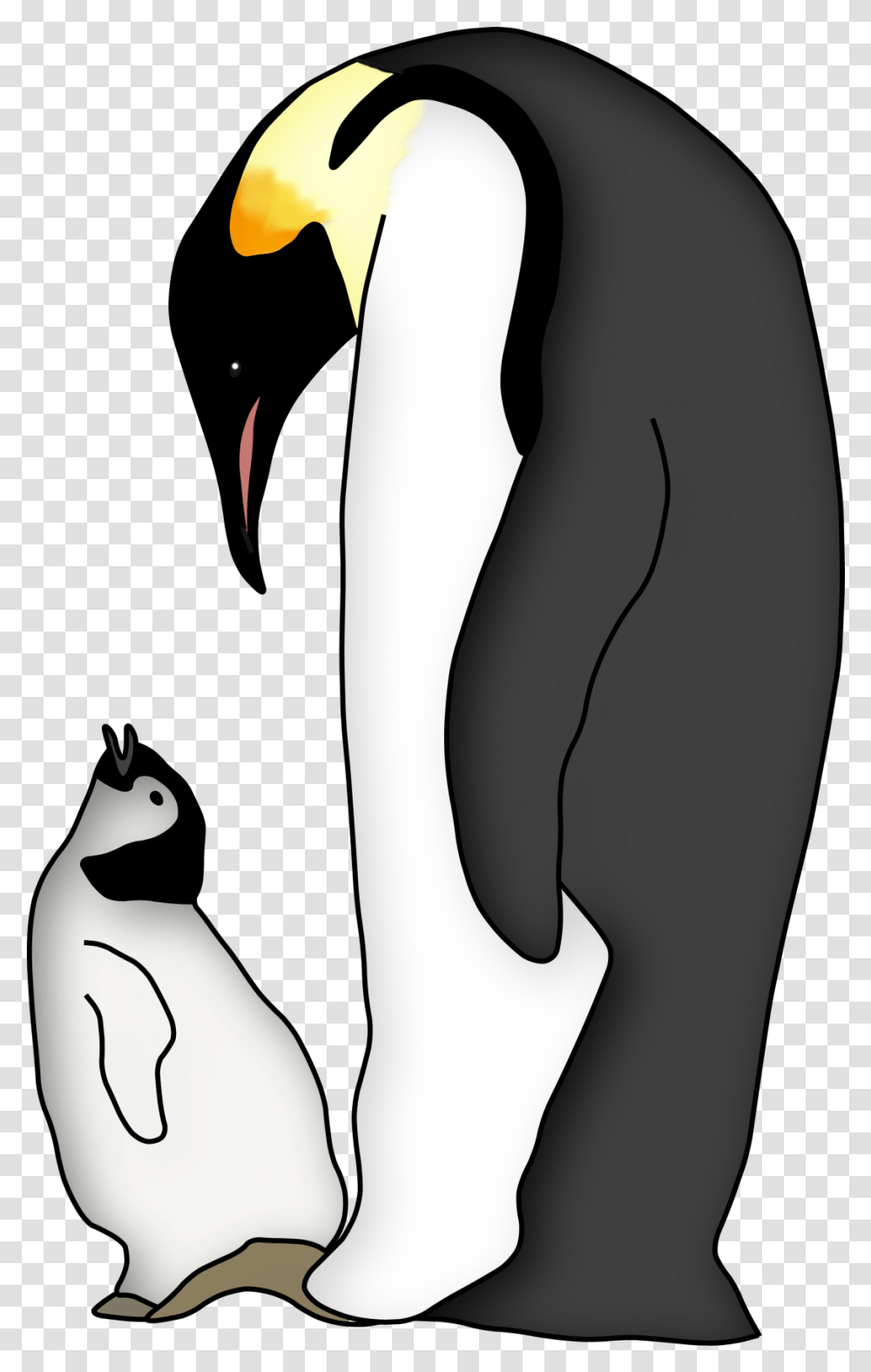 Penguin Clipart Reading Penguin, Sleeve, Apparel, Long Sleeve Transparent Png