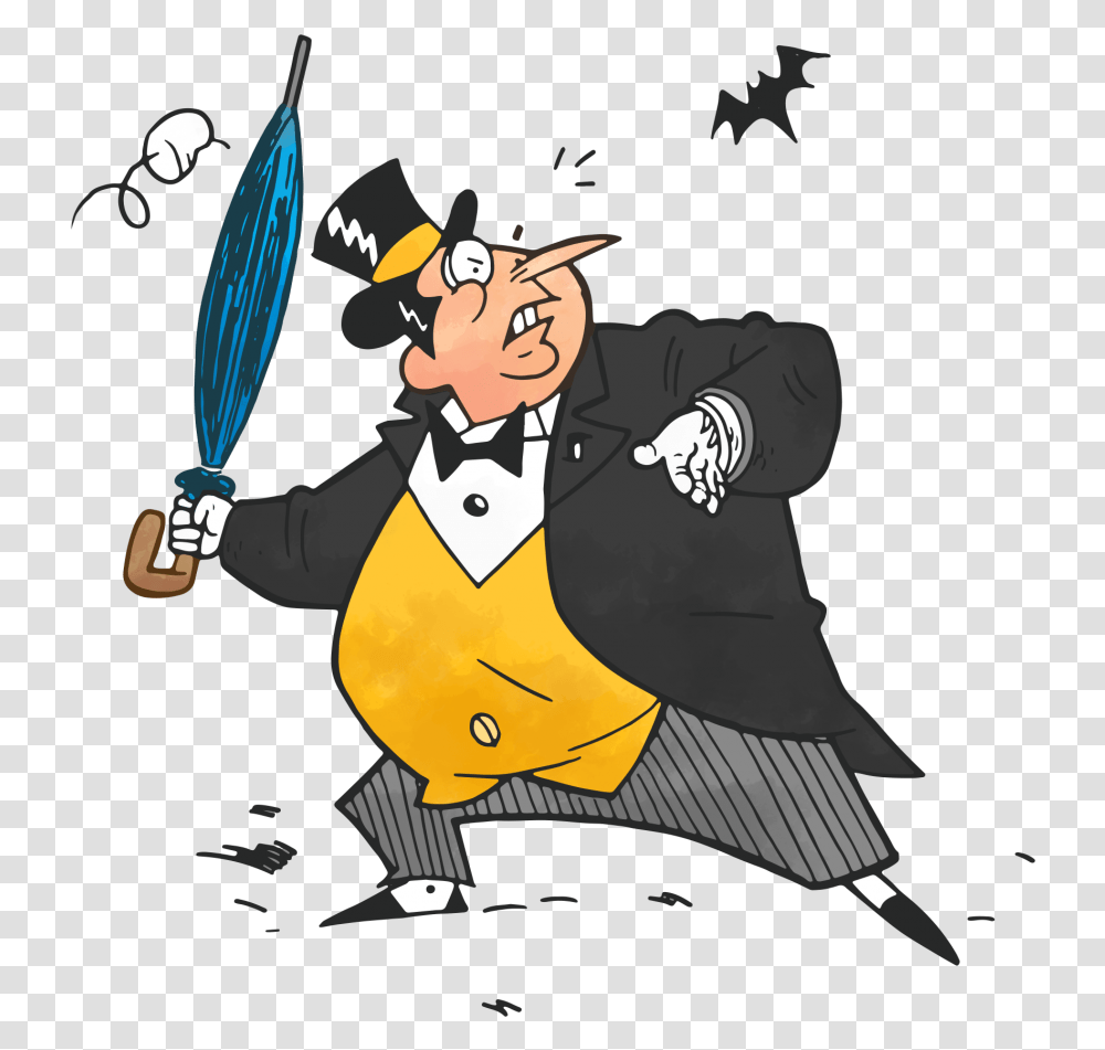 Penguin Dc, Performer, Person, Human, Magician Transparent Png