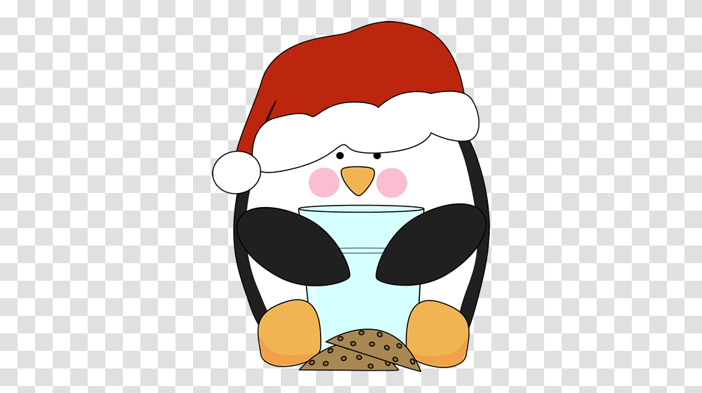 Penguin Eating Christmas Cookies Cute Clip Art, Doctor, Outdoors, Snow, Nature Transparent Png