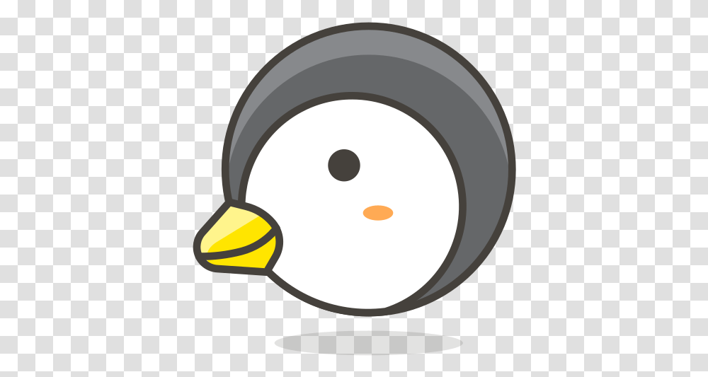 Penguin Free Icon Of 780 Vector Emoji Penguin Circle Icon, Outdoors, Nature, Snow, Bird Transparent Png