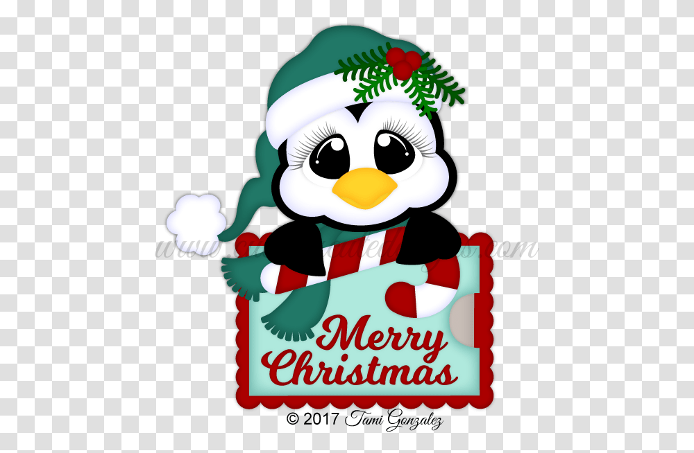 Penguin Gift Card Holder Cartoon, Elf, Nature, Outdoors, Snow Transparent Png