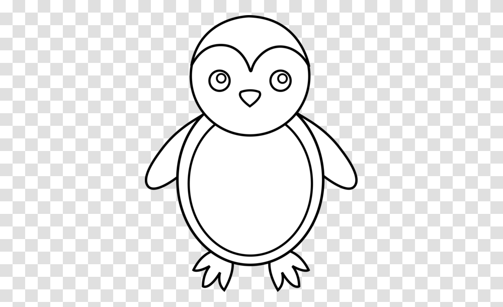 Penguin Line Art, Bird, Animal, Snowman, Winter Transparent Png