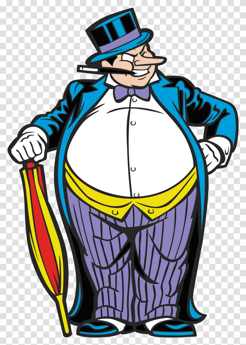 Penguin Man Batman Comics, Person, Human, Costume Transparent Png