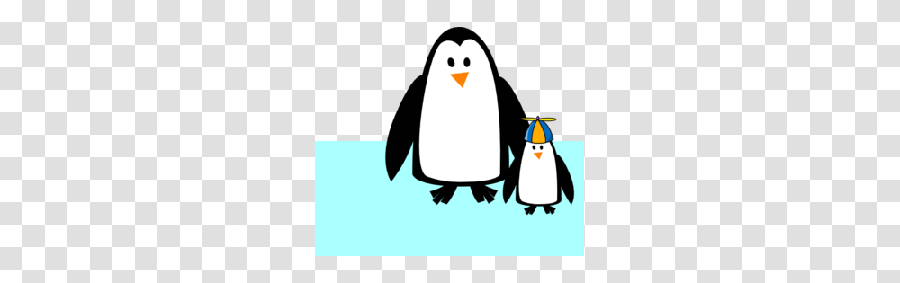 Penguin Mom And Son Clip Art, Bird, Animal, King Penguin Transparent Png