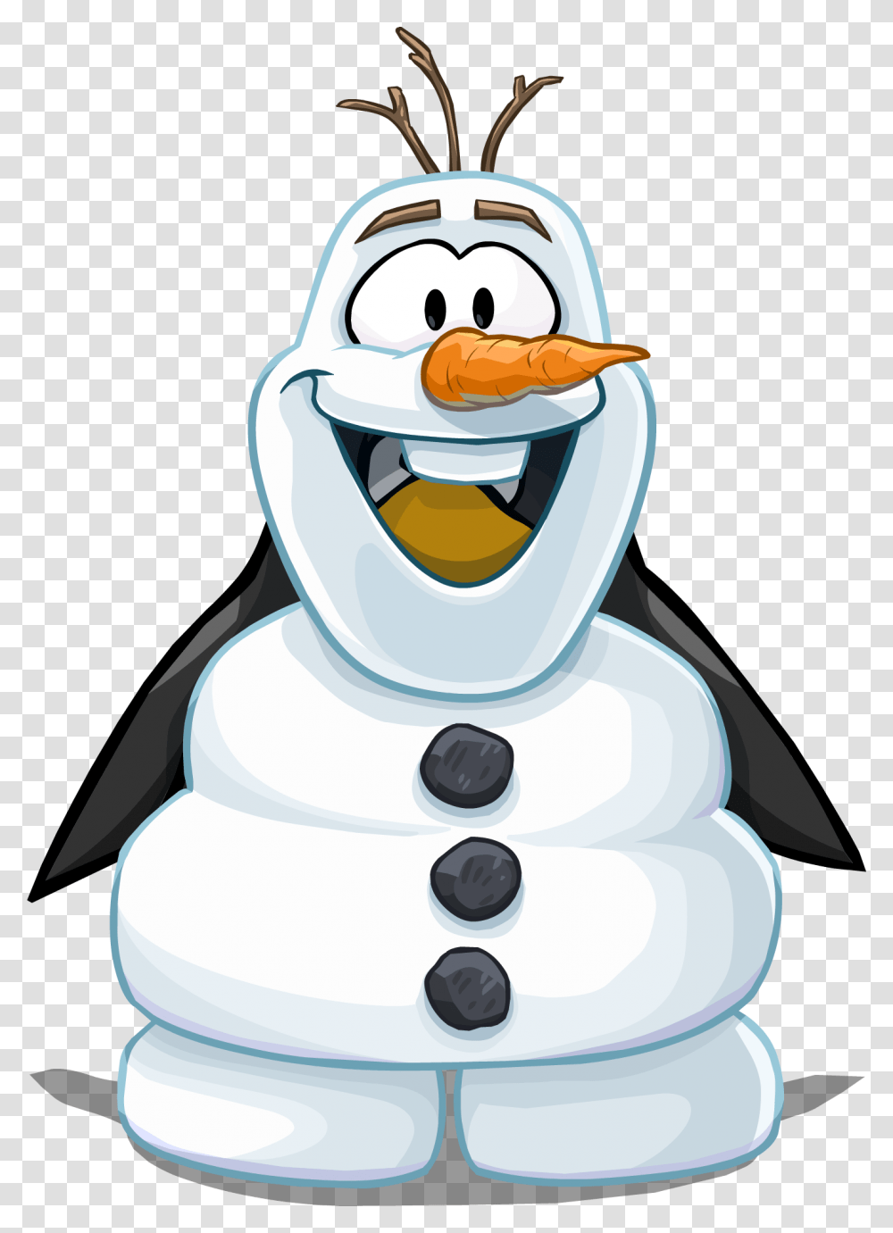 Penguin Olaf, Nature, Outdoors, Snow, Snowman Transparent Png