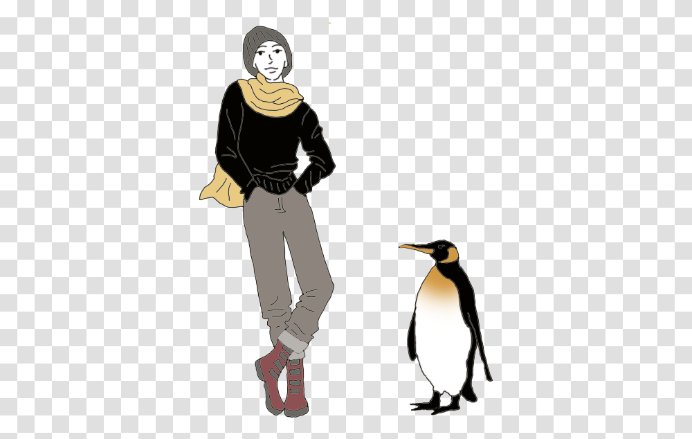 Penguin, Person, Human, Apparel Transparent Png