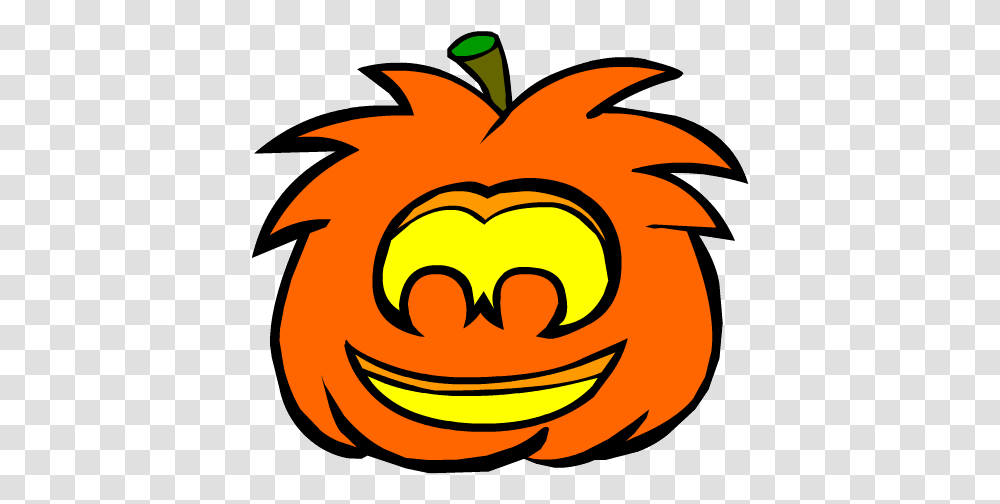 Penguin Pumpkin Clipart Clipart Library Image Green Puffle Club Penguin, Halloween, Plant, Vegetable, Food Transparent Png
