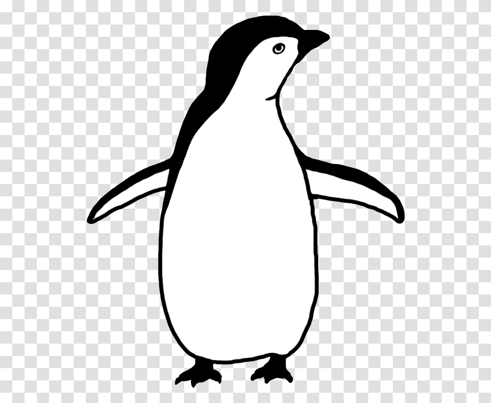Penguin Silhouette Penguin Clipart Black And White, Bird, Animal, King Penguin Transparent Png