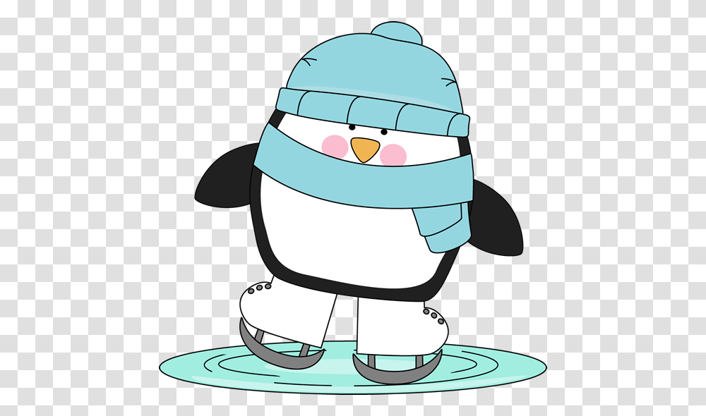 Penguin Skating On Ice Clip Art Penguins Clip, Helmet, Outdoors, Nature Transparent Png