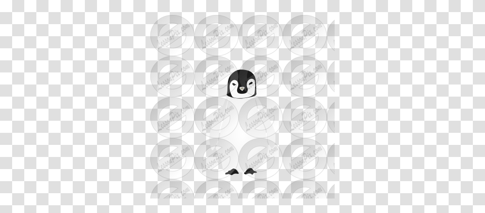 Penguin Stencil For Classroom Therapy Use Great Penguin Dot, Text, Animal, Mammal, Poster Transparent Png