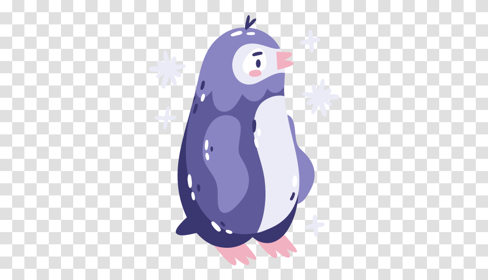 Penguin Stickers Free Animals Stickers Dot, Bird, King Penguin, Poster, Advertisement Transparent Png
