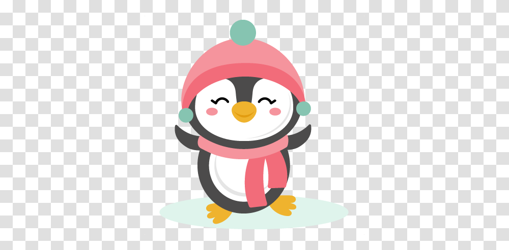 Penguin Svg Scrapbook Cut File Cute Clipart Files For Fictional Character, Snowman, Winter, Outdoors, Nature Transparent Png