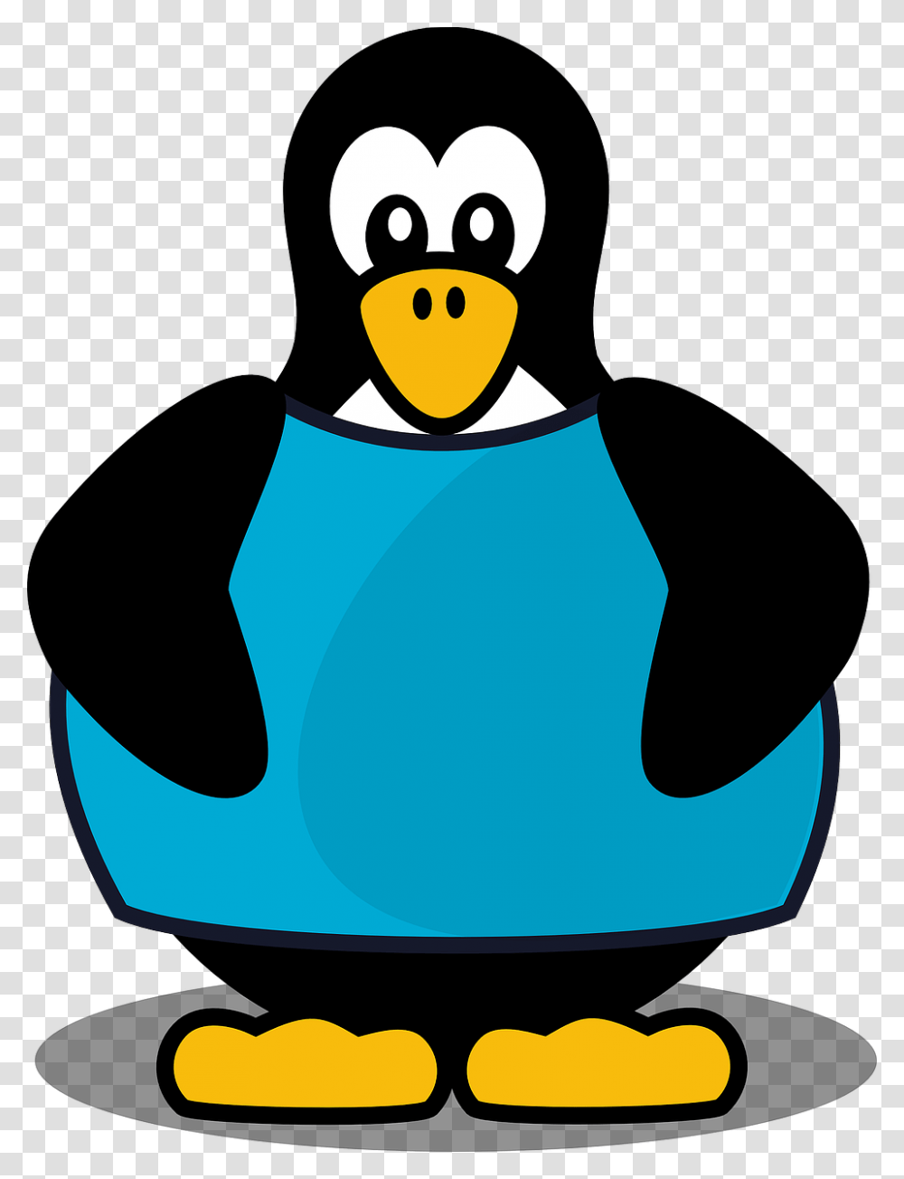 Penguin Wearing A Shirt, Bird, Animal, Puffin, King Penguin Transparent Png