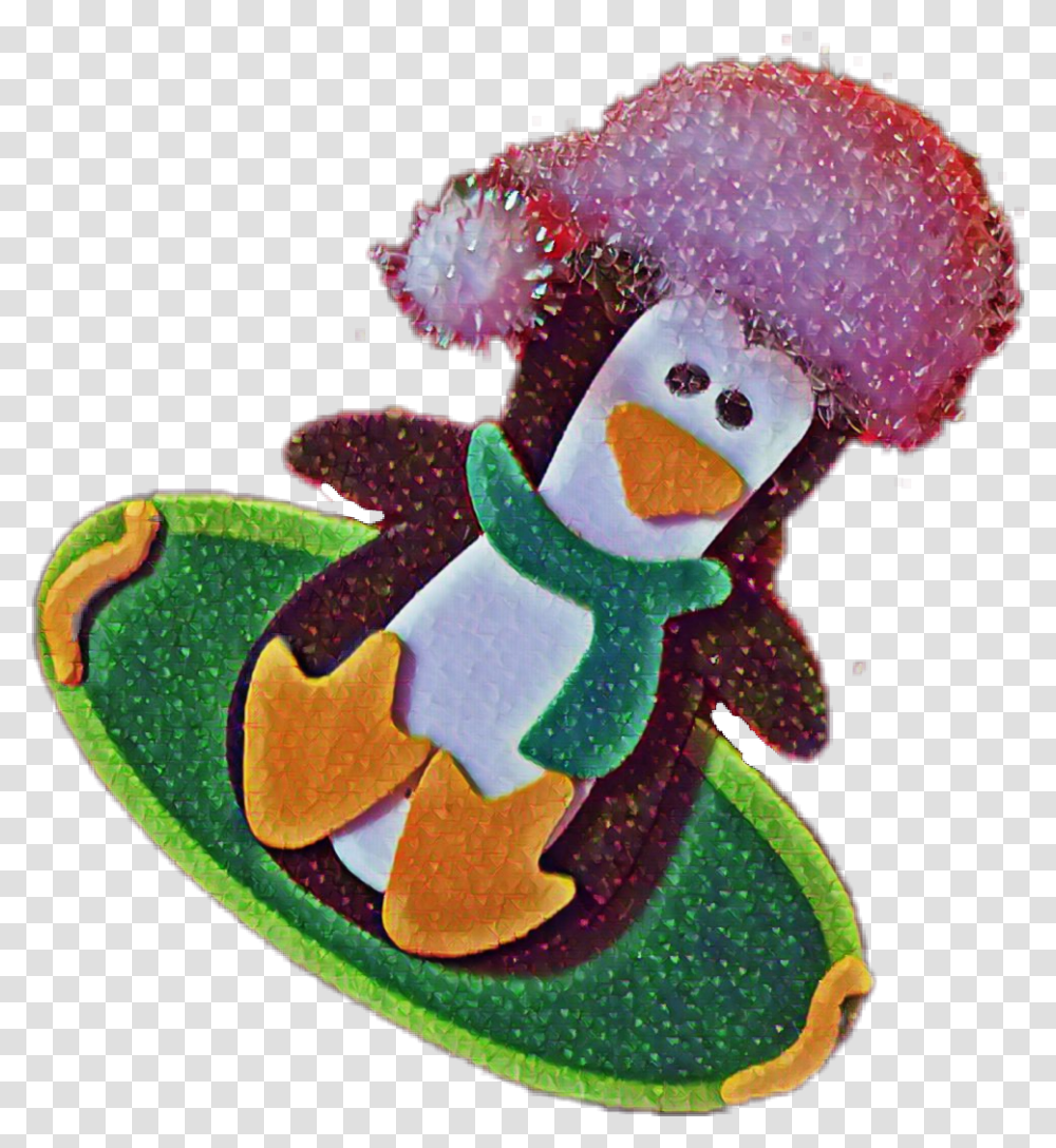 Penguin Wildlife Nature Christmas Holidays Xmas Penguin, Toy, Applique Transparent Png