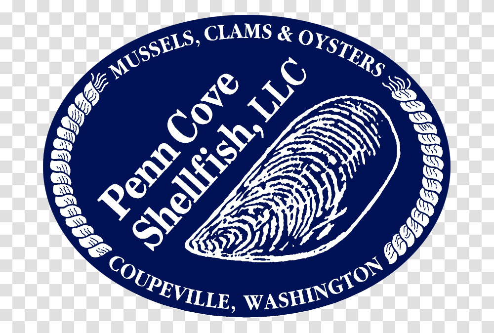Penn Cove Shellfish, Logo, Trademark, Label Transparent Png