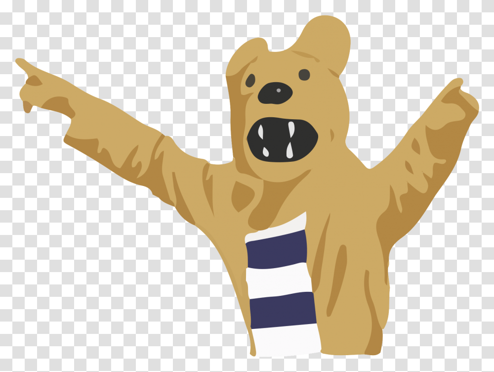 Penn State Nittany Lion Emoji, Brown Bear, Wildlife, Mammal, Animal Transparent Png