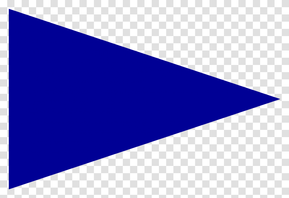 Pennant 3 Image Cobalt Blue, Triangle, Astronomy Transparent Png