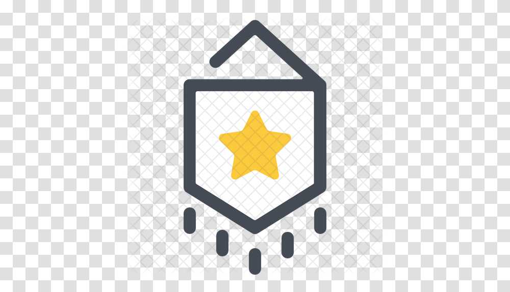 Pennant Icon Achievements Icon, Symbol, Star Symbol Transparent Png
