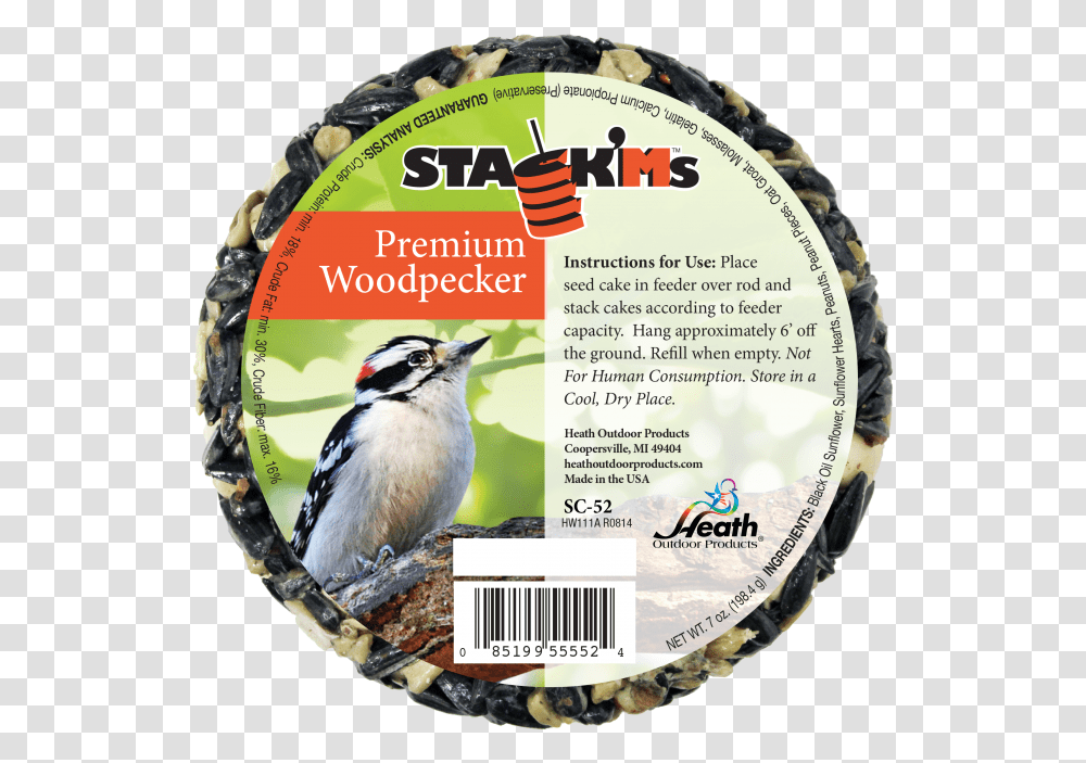 Pennington Bird Snack Stack, Animal, Disk, Dvd Transparent Png