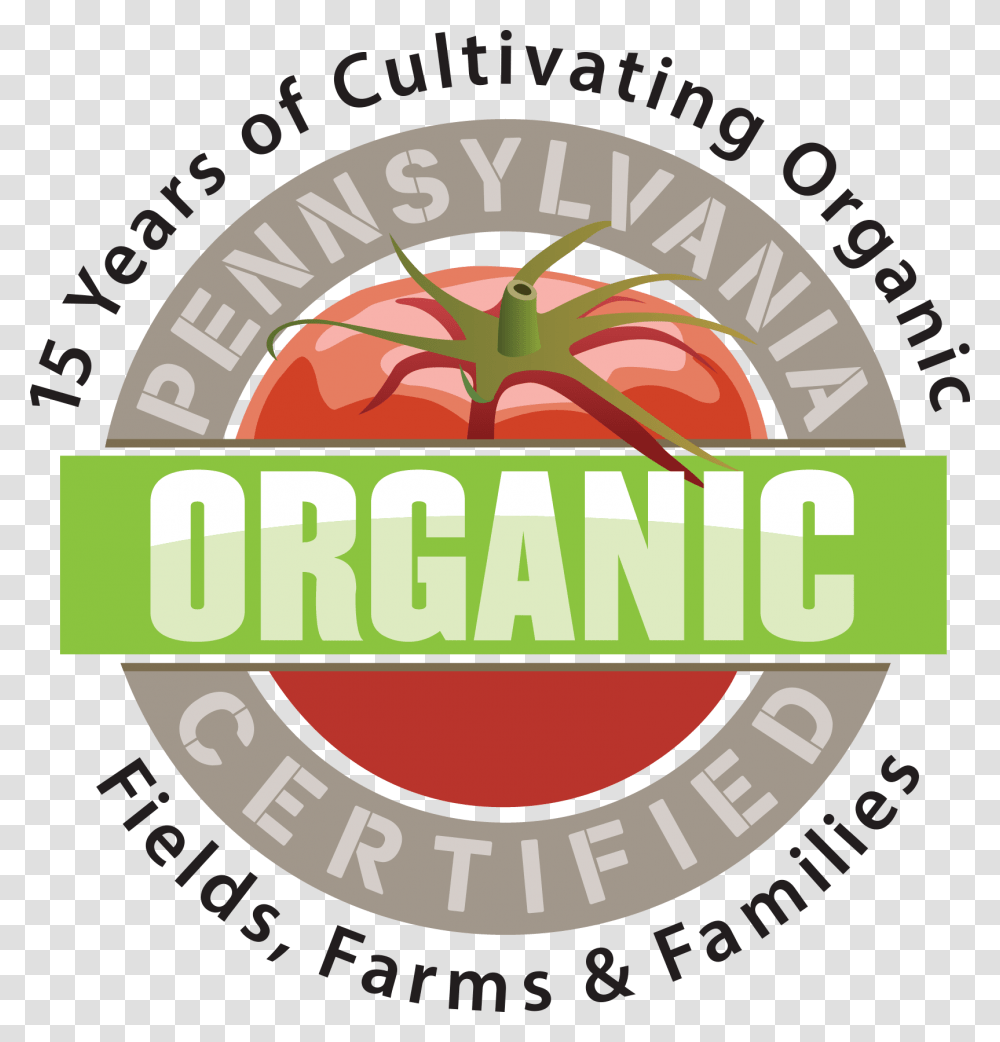Pennsylvania Certified Organic Logo Logos Download Chest Heart And Stroke Scotland, Plant, Label, Text, Vegetable Transparent Png